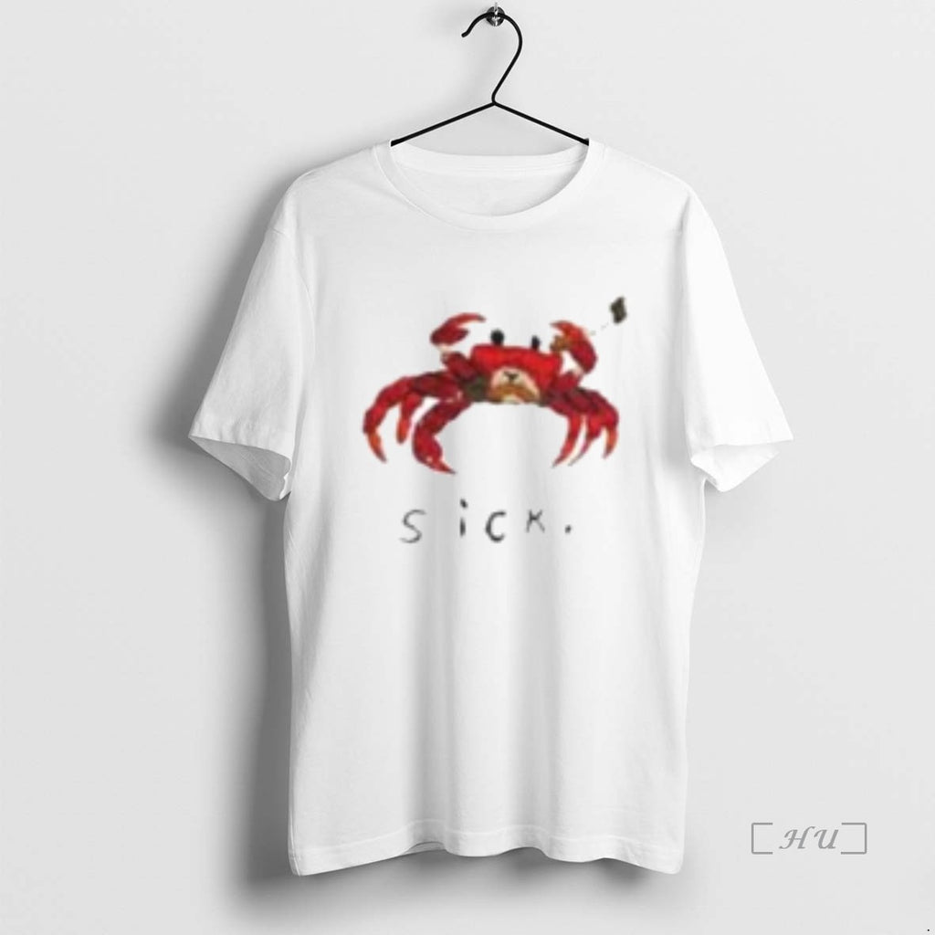 Officials Crab Smoking Sick Ornaments Premium T Shirt Sweater