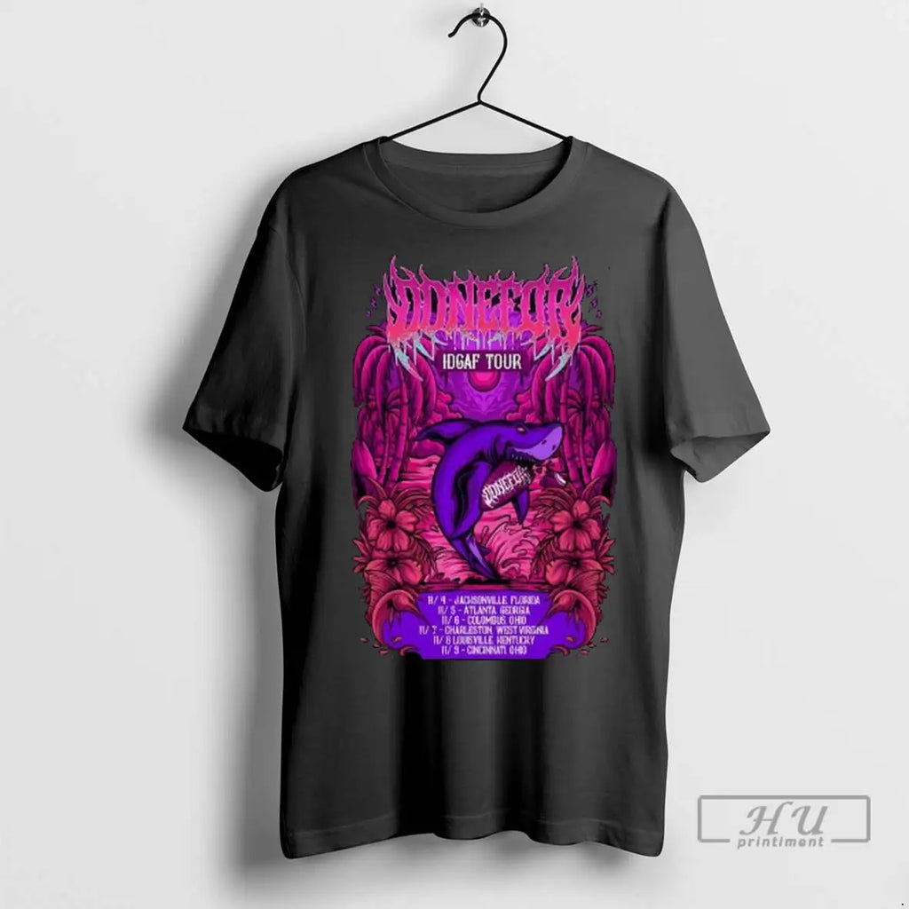 Officials Donefor Idgaf Tour November 2025 Long Sleve T Shirt