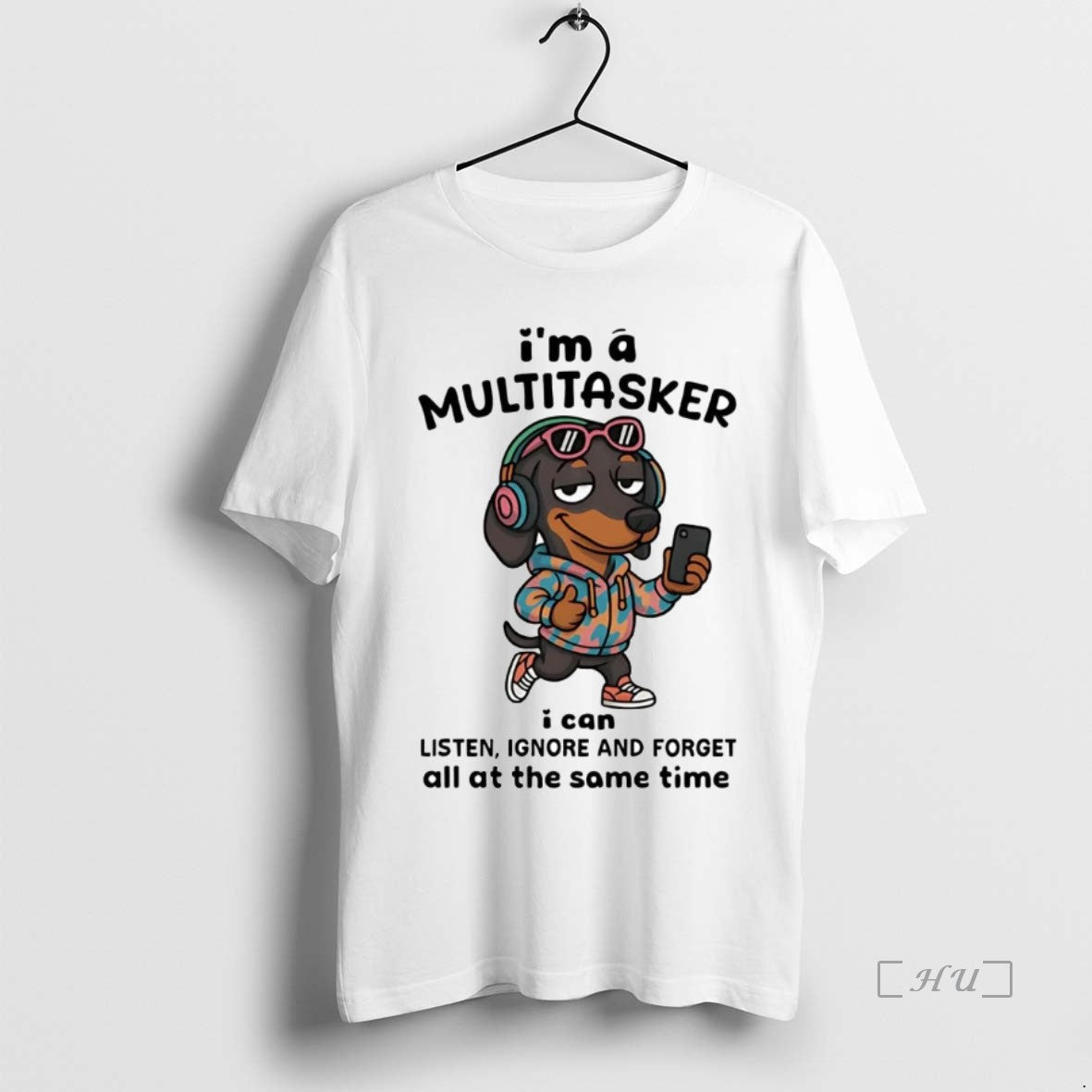 Officials Dachshund Im A Multitasker I Can Listen Ignore Premium T Shirt Sweater