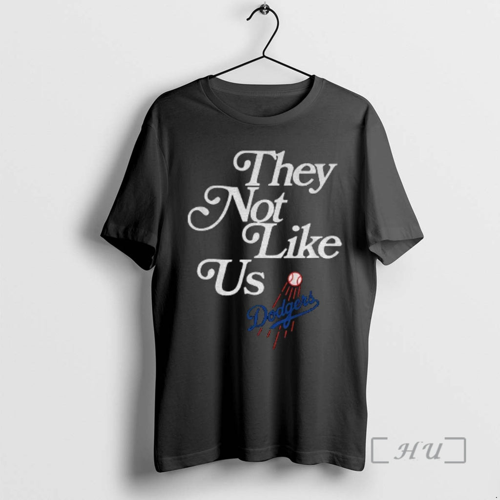 Officials Dodgers They Not Like Us Mlb 2025 Premium T Shirt Sweater