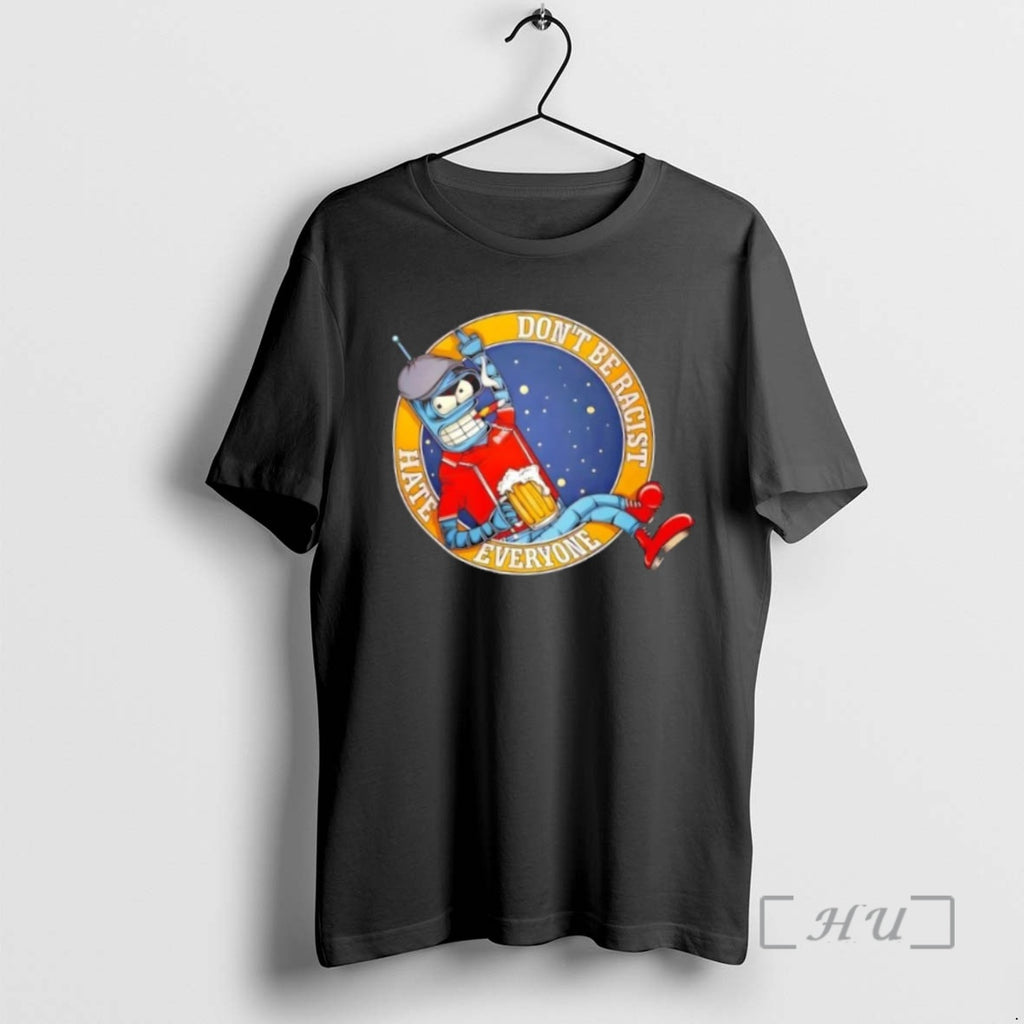 Officials Dont Be Racist Hate Everyone Robot Premium T Shirt Sweater
