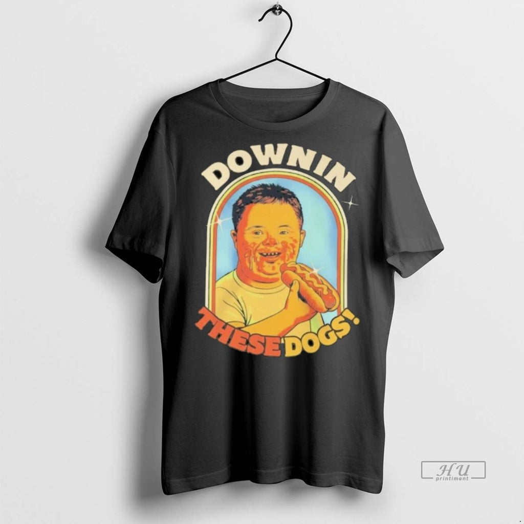 Officials Down In These Hot Dogs Down Syndrome Long Sleve Premium Tee Shirt Sweater