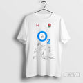 Officials England 2025 Womens Rugby World Cup Champions Signatures T Shirt