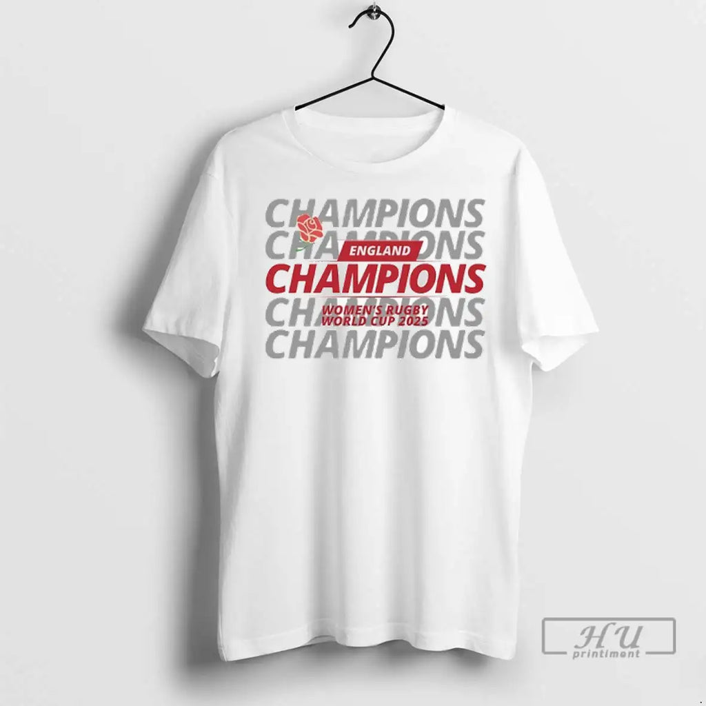 Officials England Wrwc 25 Champions T Shirt