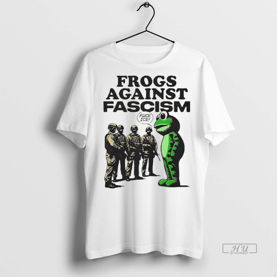 Officials Frogs Against Fascism Tee Shirt Sweater