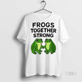 Officials Frogs Together Strong Funny Tee Shirt Sweater