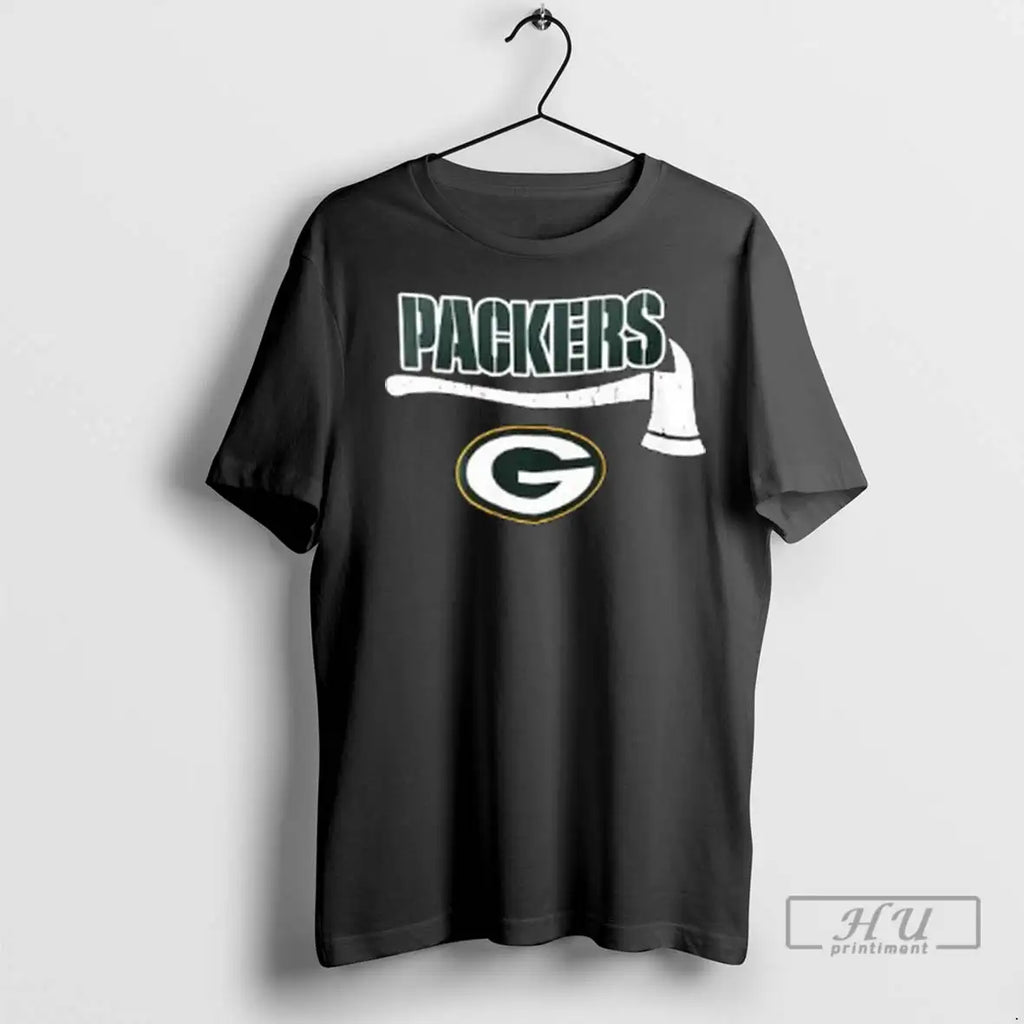 Officials Green Bay Packers Firefighter Appreciation Day Two Sided T Shirt