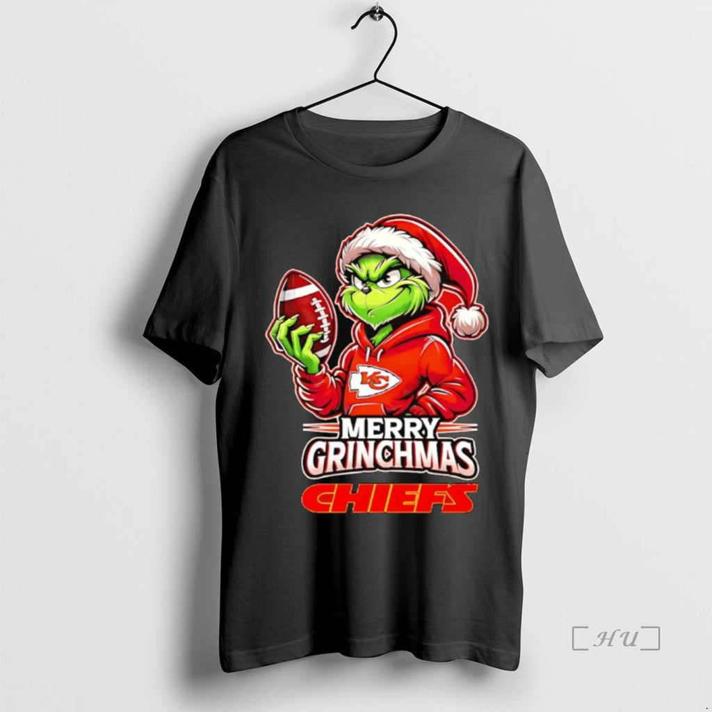 Officials Grinch Kansas City Chiefs Merry Grinchmas Christmas Premium T Shirt Sweater