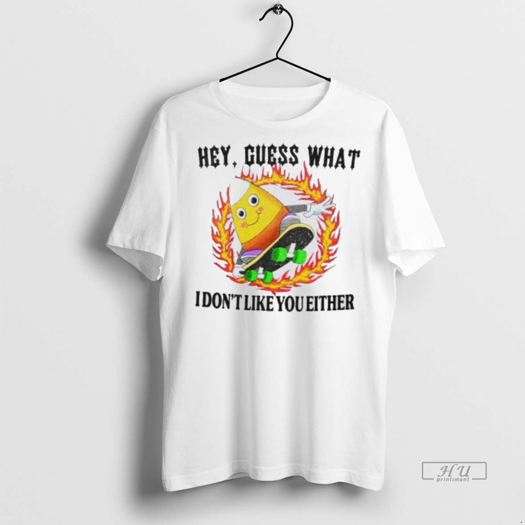 Officials Hey Guess What I Dont Like You Either Premium Tee Shirt Sweater