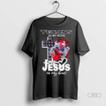 Officials Houston Texans In My Veins Jesus In My Heart Cross Mascot T Shirt