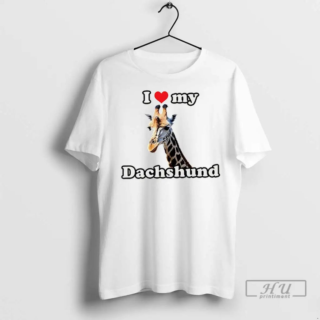 Officials I Love My Dachshund T Shirt