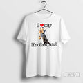Officials I Love My Dachshund T Shirt