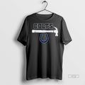 Officials Indianapolis Colts X Happy Labor Day 2025 Logo Double Sided Tee Shirt Sweater