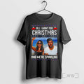 Officials Jersey Shore All I Want For Christmas And Were Spiraling Premium T Shirt Sweater