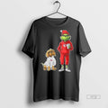 Officials Kansas City Chiefs Grinch And Dog Christmas Football 2025 Tee Shirt Sweater