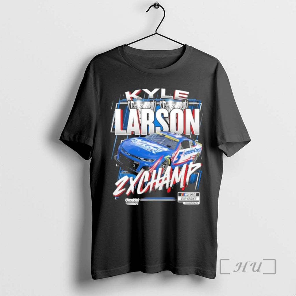 Officials Kyle Larson Two Time Nascar Cup Series Champion Premium T Shirt Sweater