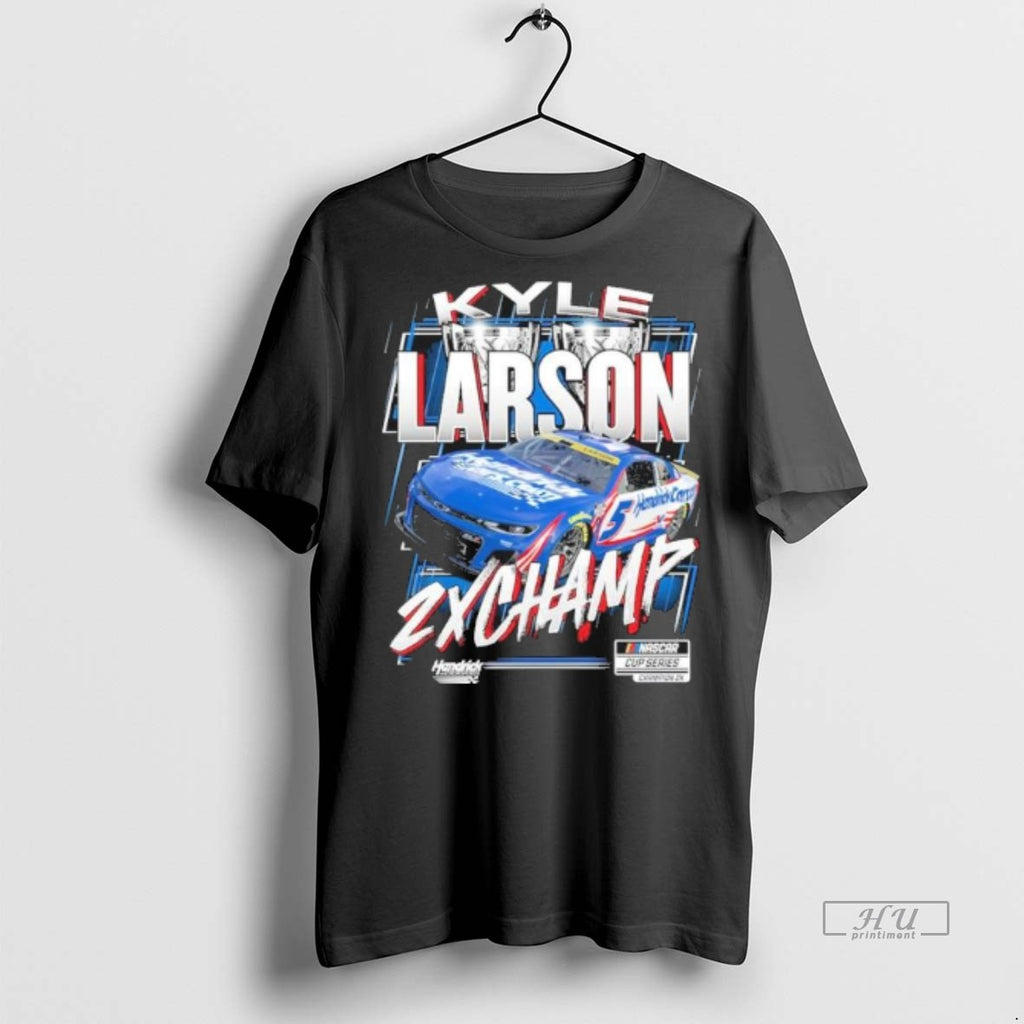 Officials Kyle Larson Two Time Nascar Cup Series Champion Premium Tee Shirt Sweater