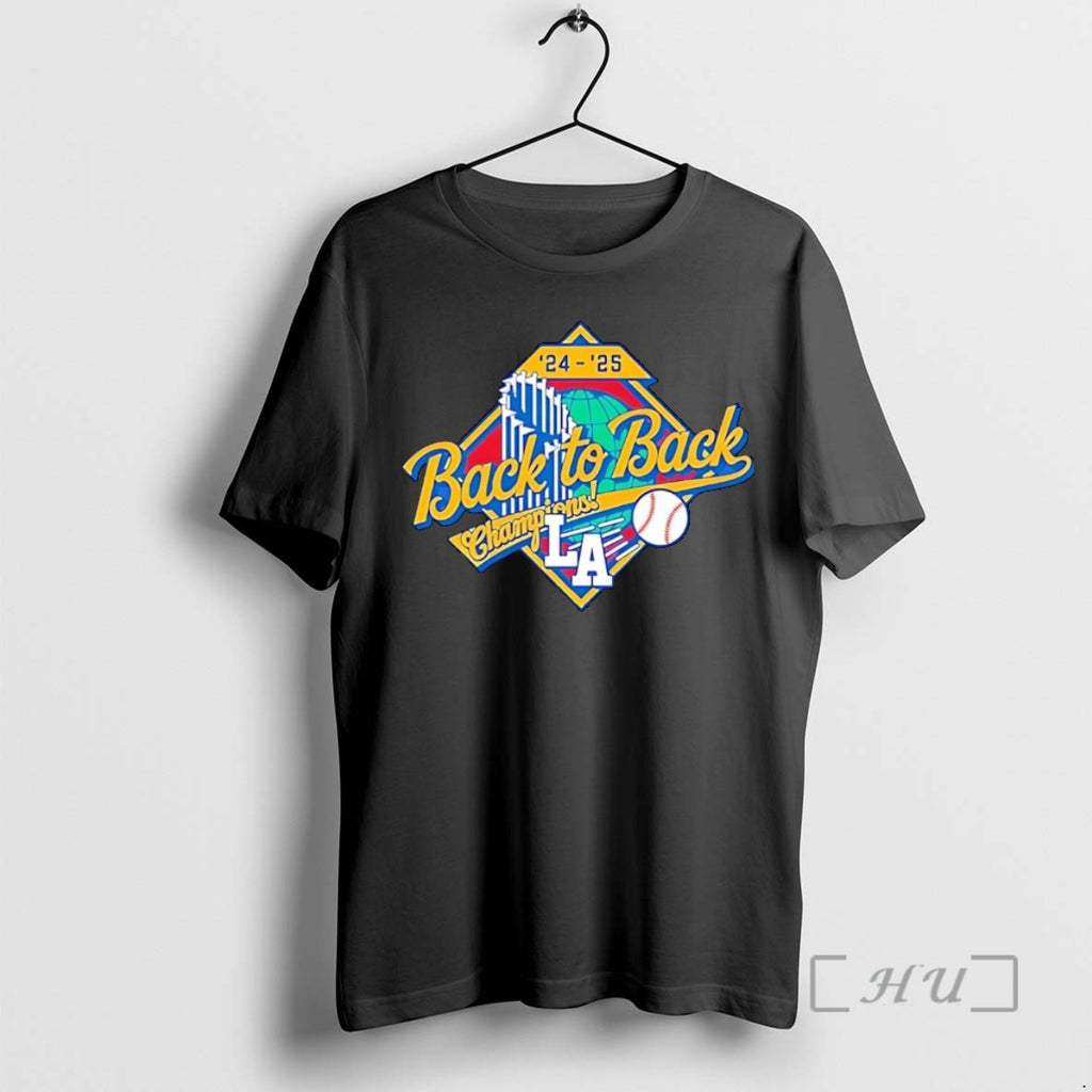 Officials La Dodgers 24 25 Back To Back World Series Champions Christmas