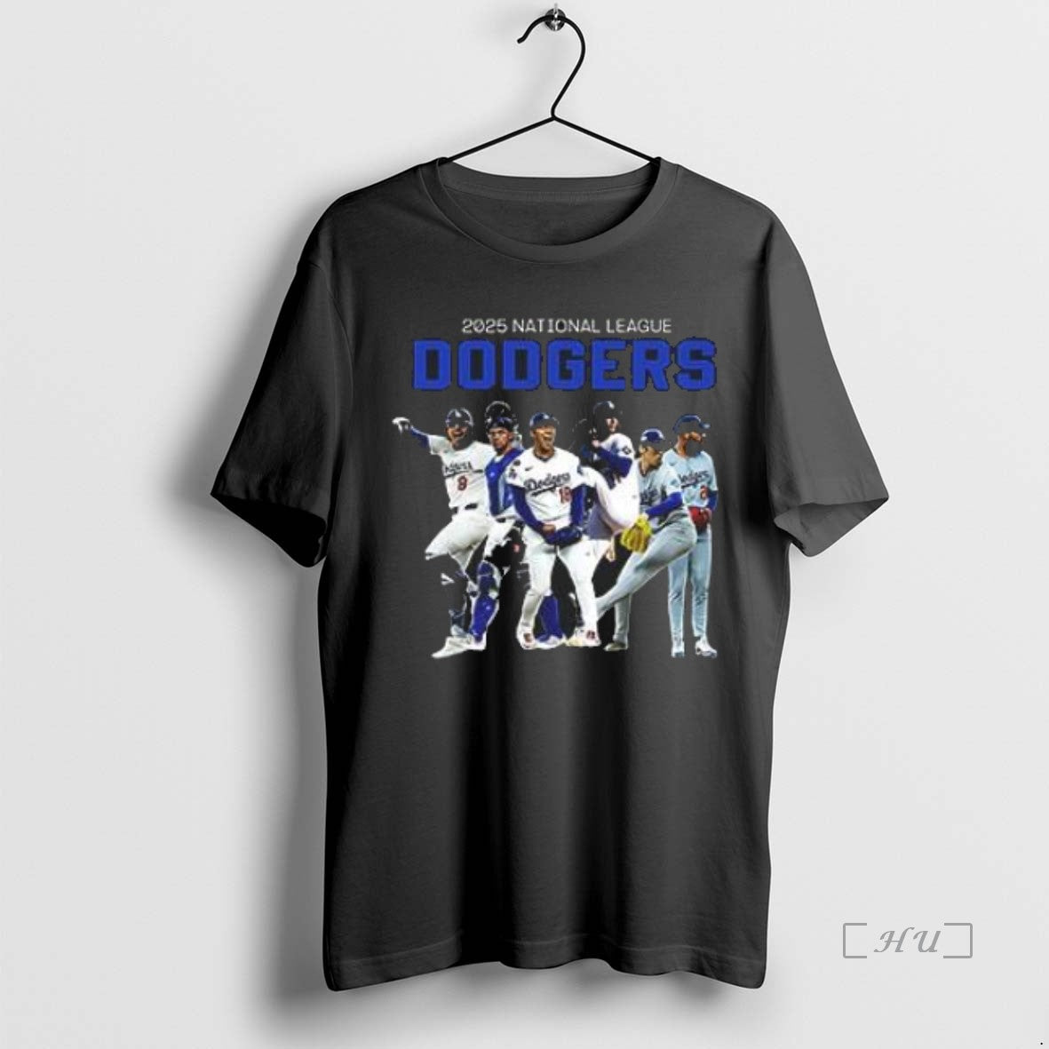 Officials Los Angeles Dodgers 2025 National League Dodgers Team Premium T Shirt Sweater