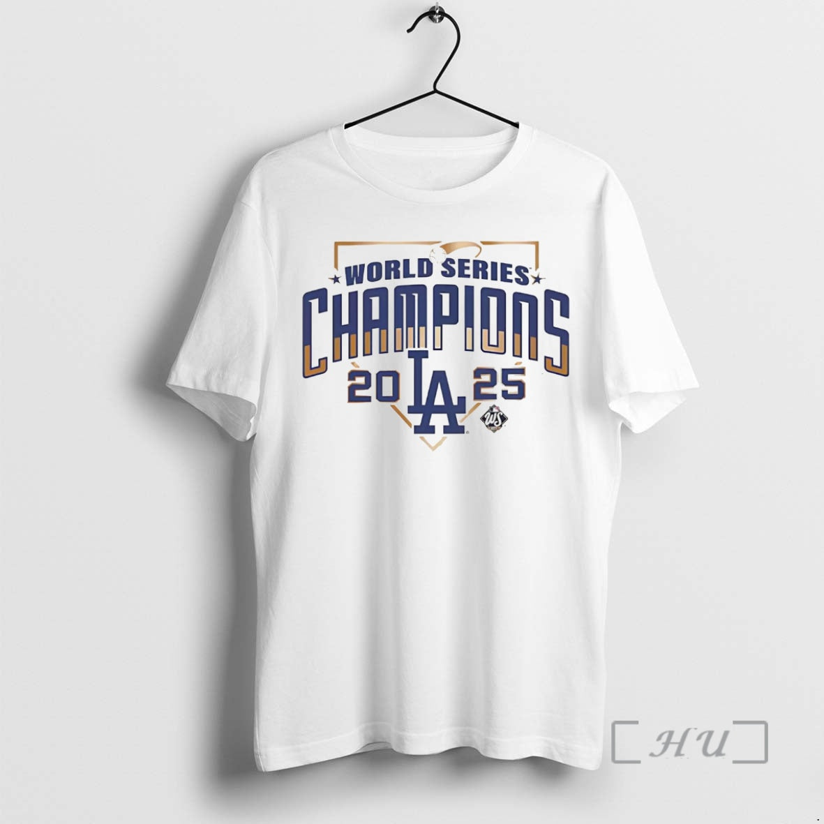 Officials Los Angeles Dodgers 2025 World Series Champions Diamond Home Plate Premium T Shirt Sweater