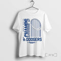 Officials Los Angeles Dodgers 2025 World Series Champions Wild Pitch Ornaments Premium T Shirt Sweater