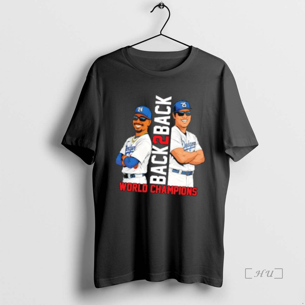 Officials Los Angeles Dodgers Back2back Championship Premium T Shirt Sweater