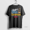 Officials Los Angeles Dodgers Mlb Trophy 2025 World Series Champions Premium Tee Shirt Sweater
