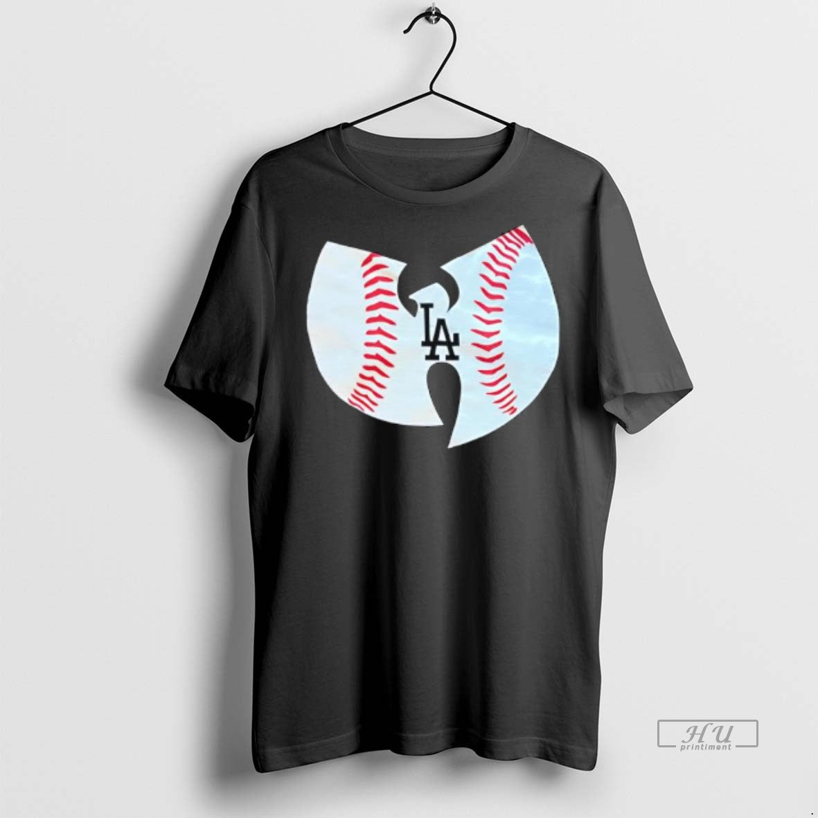 Officials Los Angeles Dodgers Wu Tang Clan Collab Premium Tee Shirt Sweater