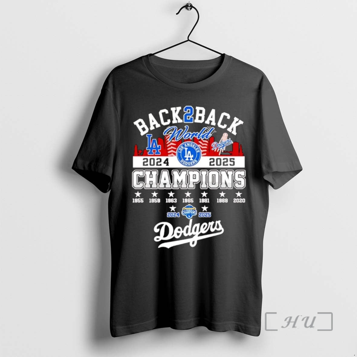 Officials Los Angeles Dodgers Back 2 Back 2025 World Series Champions Premium T Shirt Sweater