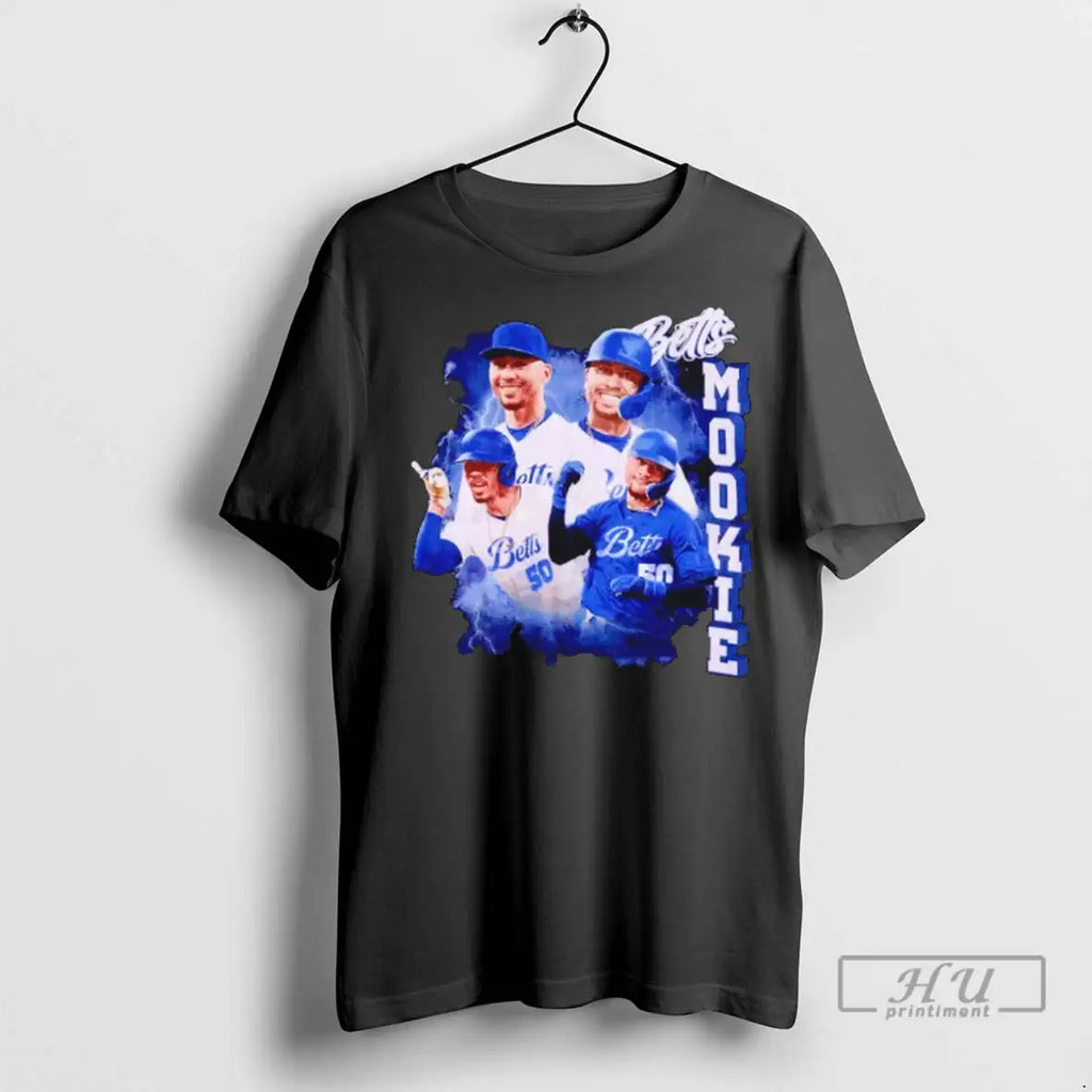 Officials Los Angeles Dodgers Mookie Betts Collage T Shirt