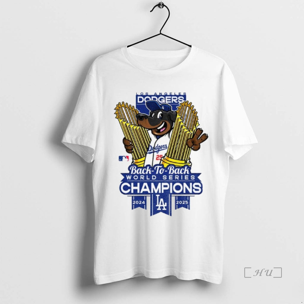 Officials Los Angeles Dodgers World Champions Trophies Back To Back 2024 2025