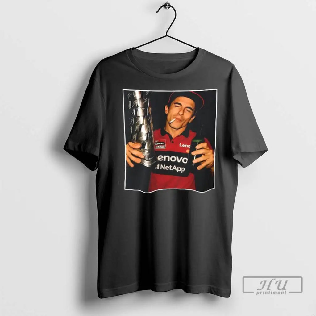 Officials Marc Marquez Ducati Lenovo Team Motogp With Champion T Shirt