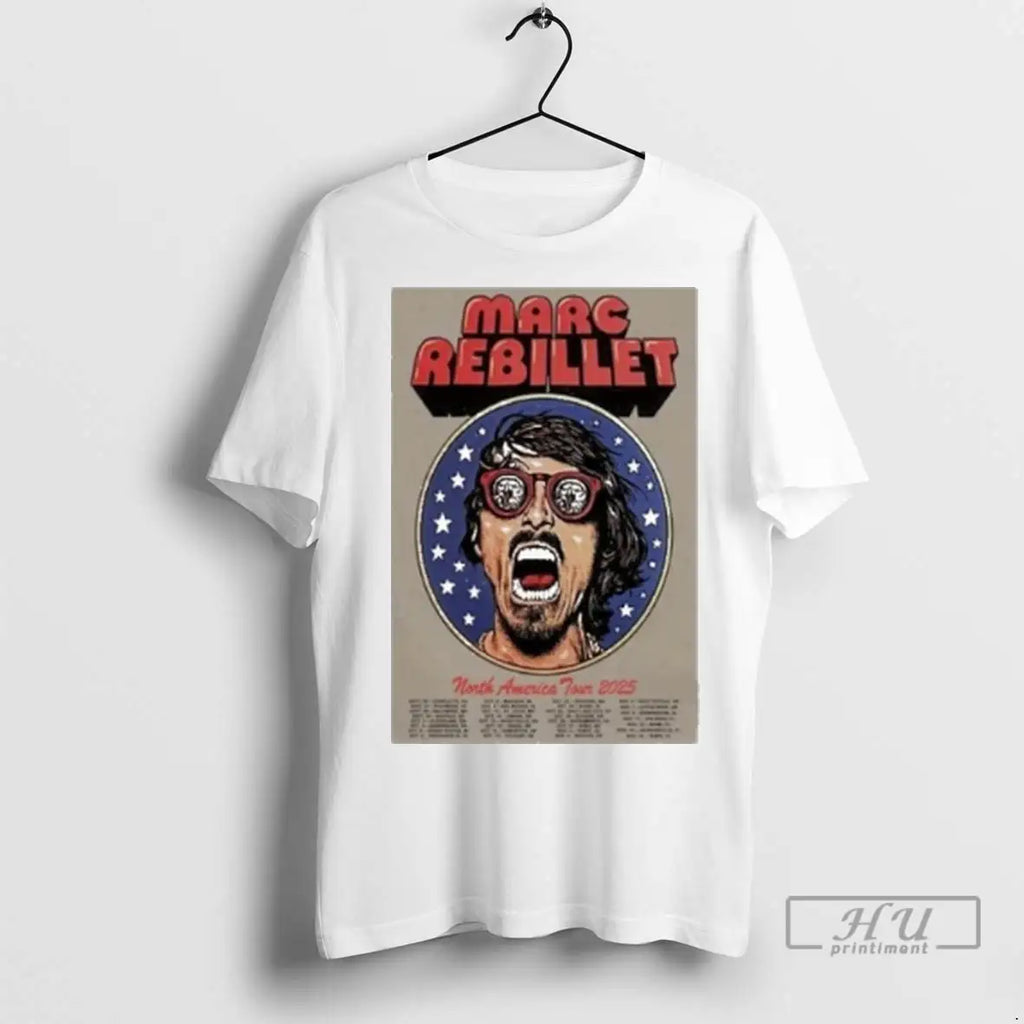 Officials Marc Rebillet North America Tour 2025 Ladies T Shirt