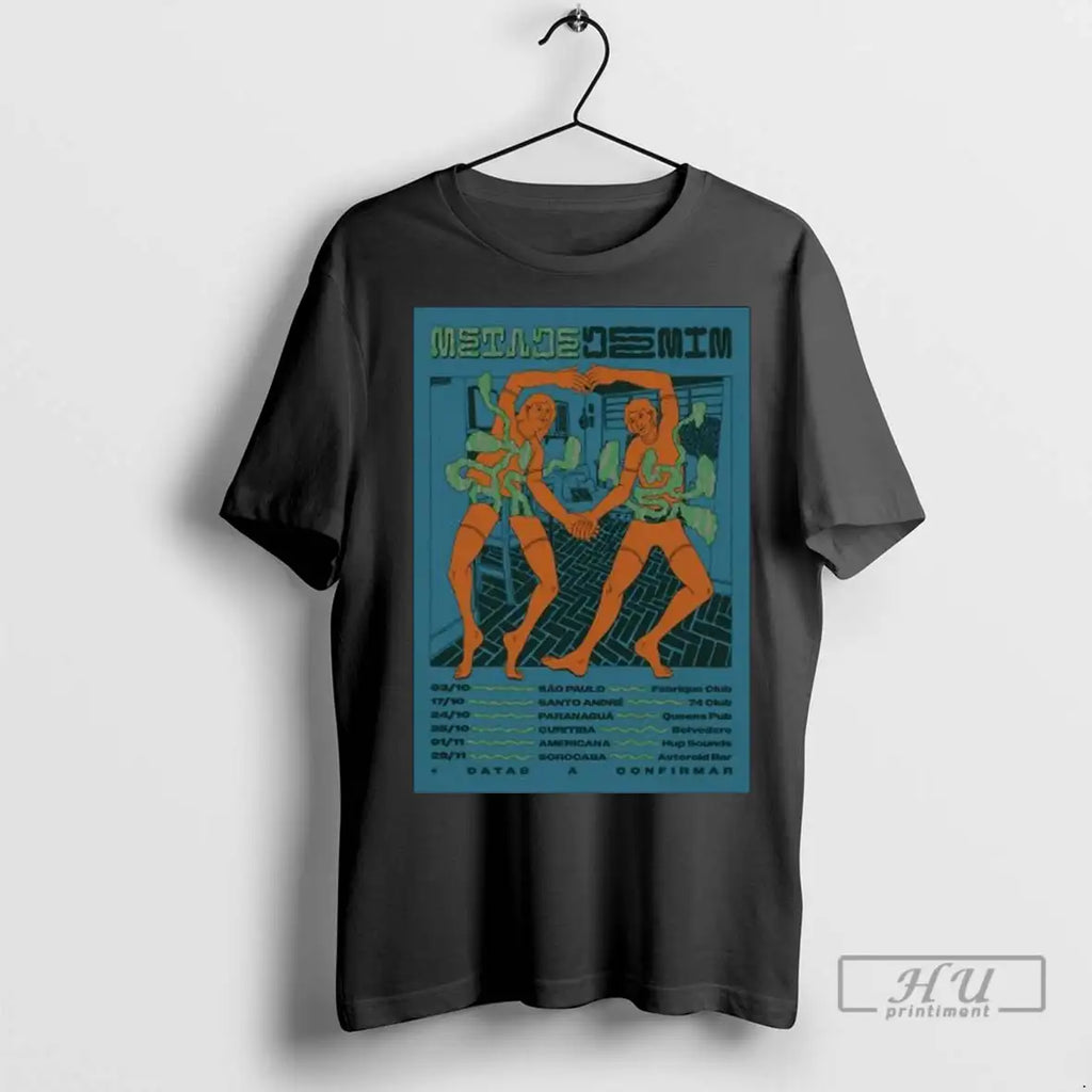 Officials Metade De Mim October 2025 Tour Long Sleve T Shirt