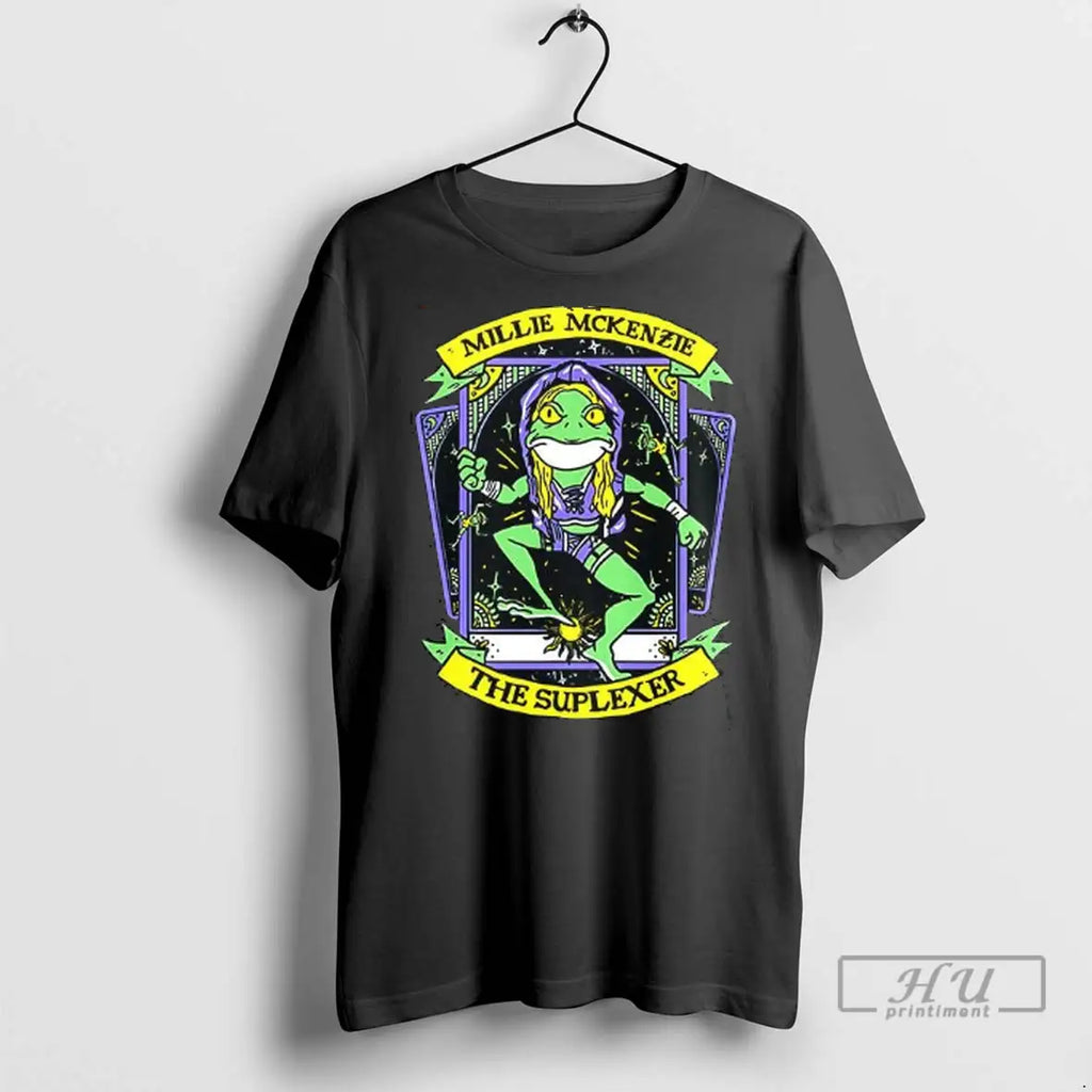 Officials Millie Mckenzie Frog The Suplexer T Shirt