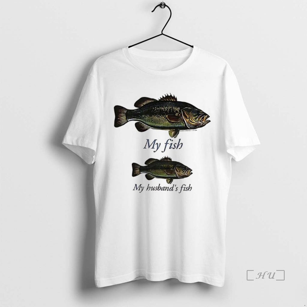 Officials My Fish My Husbands Fish Premium T Shirt Sweater