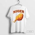 Officials Niger Fried Chicken Watercolor Meme T Shirt