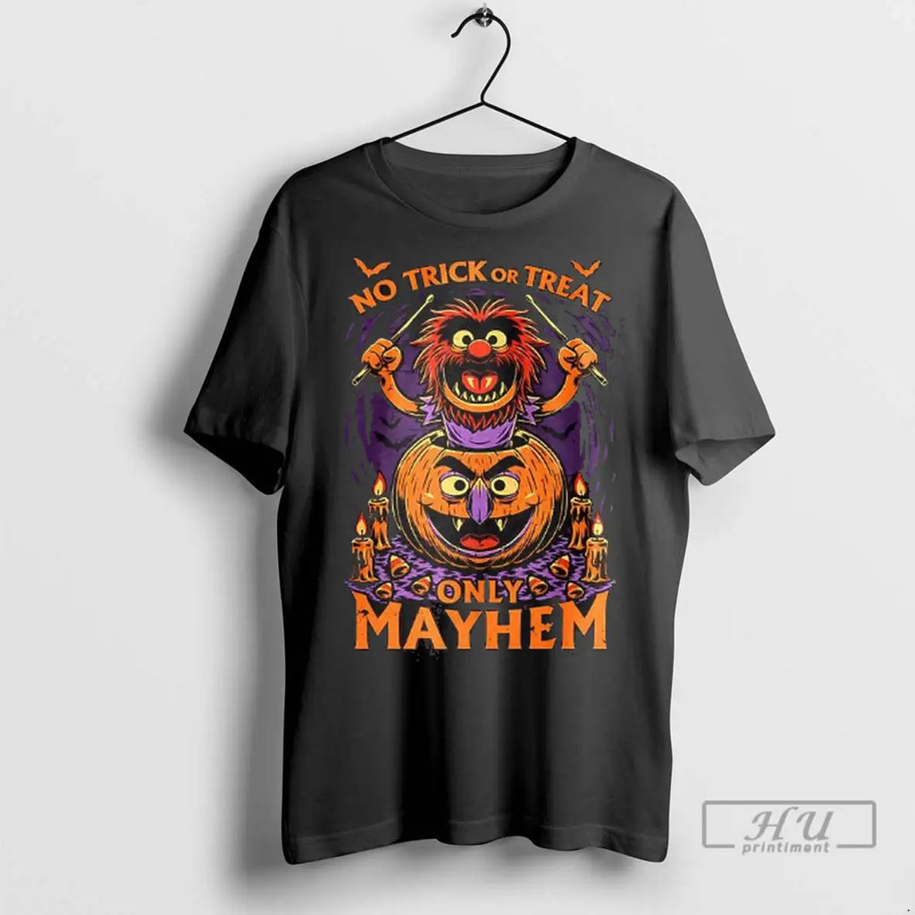 Officials No Trick Or Treat Only Mayhem T Shirt