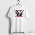 Officials Nogcorp Get Nogged Up Usa Flag Ladies T Shirt