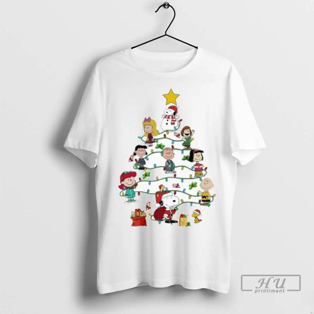 Officials Peanuts Tree Christmas T Shirt