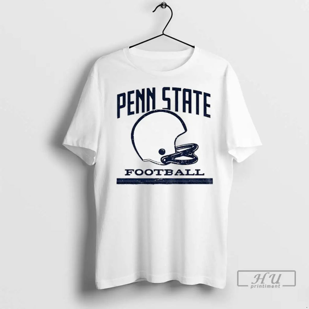 Officials Penn State Nittany Lions Football Helmet Vintage T Shirt