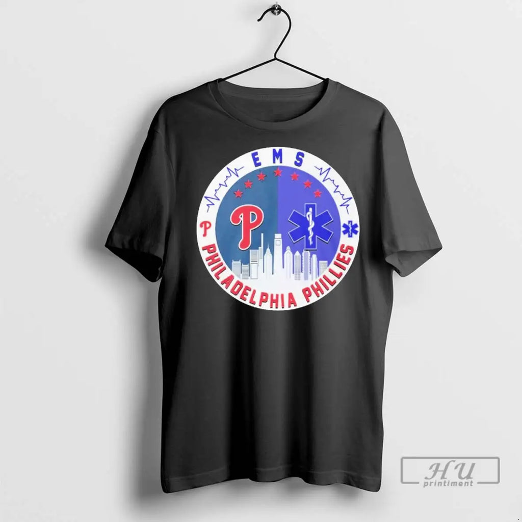 Officials Philadelphia Phillies Emergency Medical Services Ems T Shirt