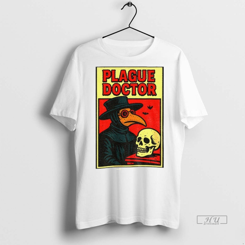 Officials Plague Doctor Spooky Mask Comic Style Gothic Horror Halloween Premium Tee Shirt Sweater