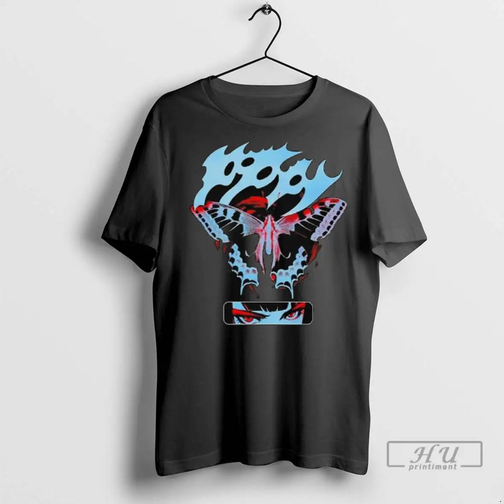 Officials Poppy V A N Butterfly Long Sleve T Shirt