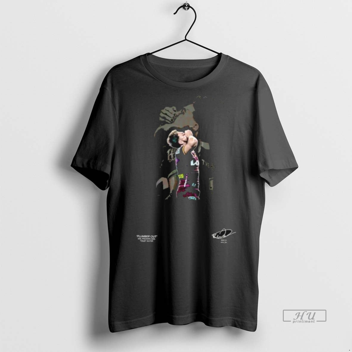 Officials Reece Walsh Brisbane Broncos Nrl Plumber Out Graphic Tee Shirt Sweater