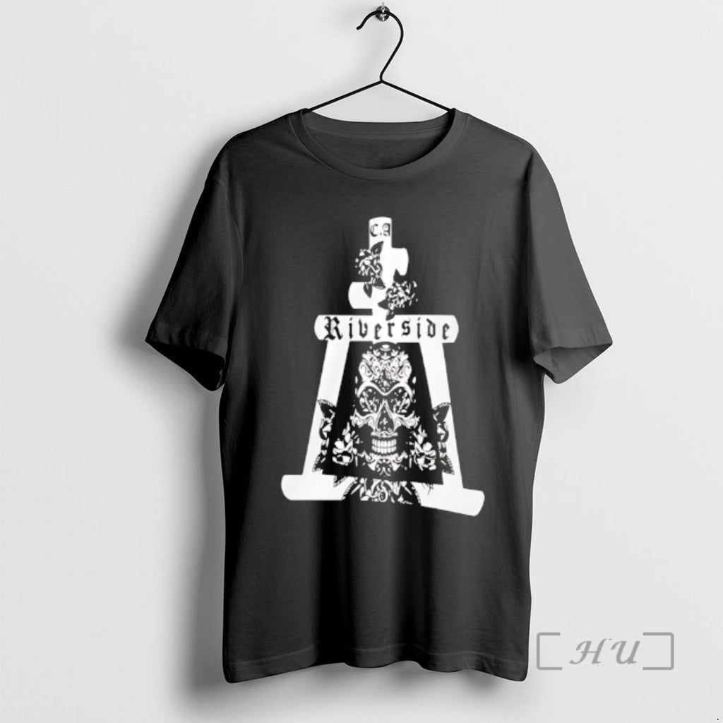 Officials Riverside California Mission Bell Skull Premium T Shirt Sweater