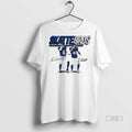Officials Skattebros Jaxson Dart And Cam Skattebo New York Giants Signatures Tee Shirt Sweater