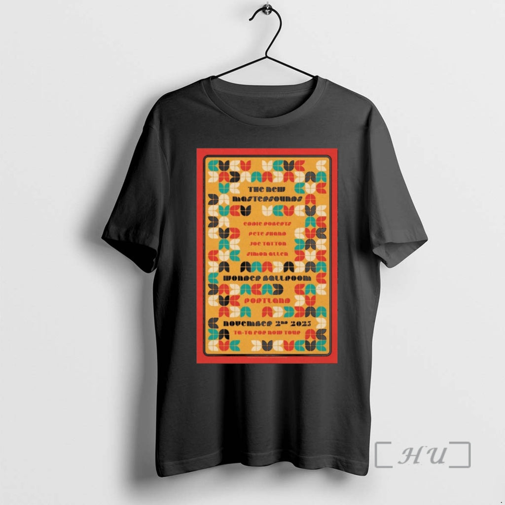 Officials The New Mastersounds November 2 2025 Wonder Ballroom Portland Oregon Premium T Shirt Sweater