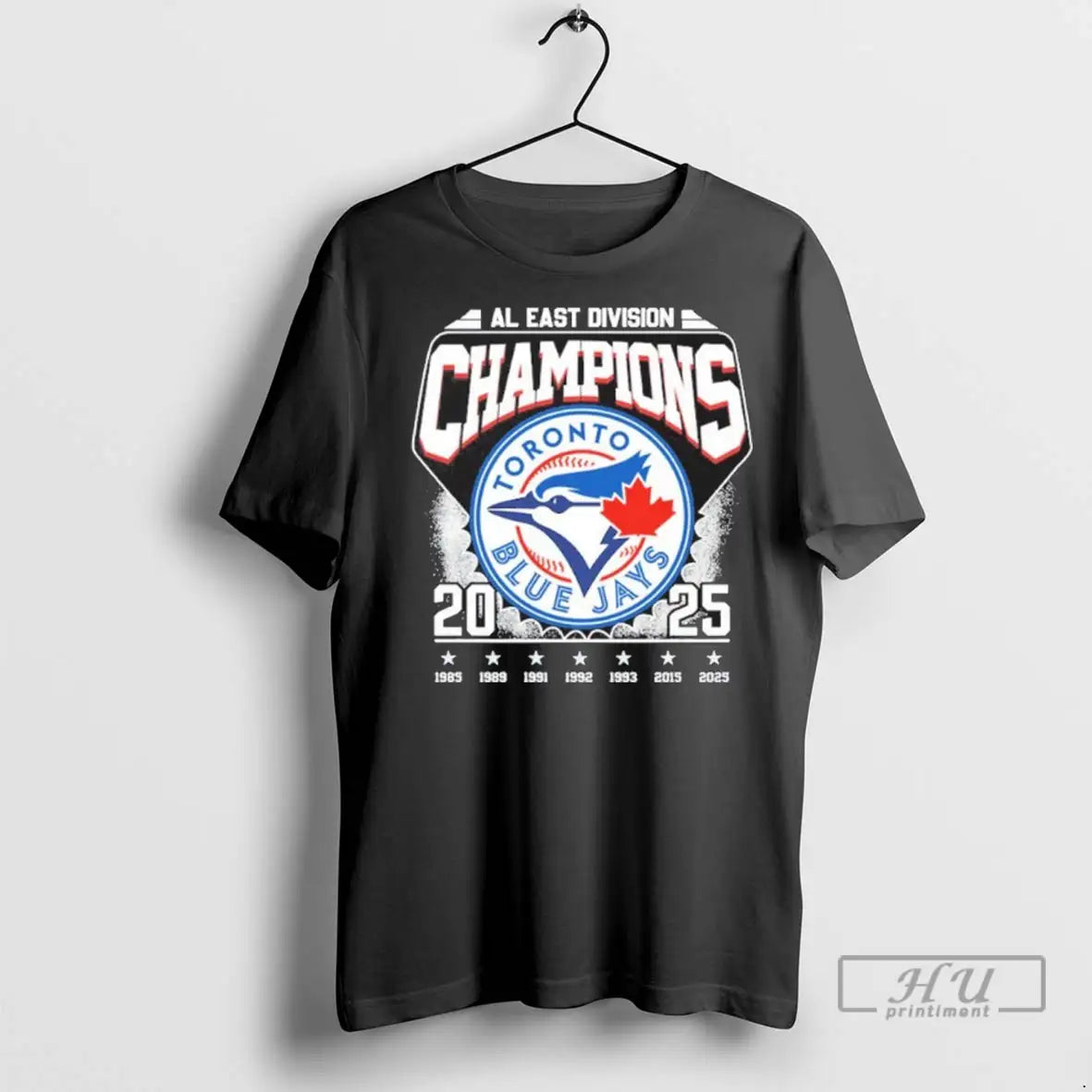 Officials Toronto Blue Jays 2025 Al East Division Champions Vintage T Shirt