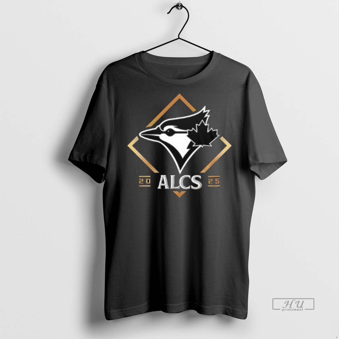 Officials Toronto Blue Jays Alcs Want It All Golden Logo Double Sided Tee Shirt Sweater